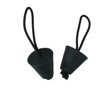 2PC 카약 카누 해양 보트 딩기 scupper 플러그 드레인 구멍 스토퍼 키트 코드 로프, 한개옵션0
