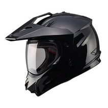 [SOL]SS-1 솔리드 블랙 오프로드 오토바이헬멧, XL