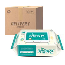 카네이션 캡형 플레인 물티슈 60매 20팩 박스