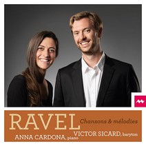 핫트랙스 MAURICE RAVEL - CHANSONS & MELODIES/ VICTOR SICARD ANNA CARDONA [라벨: 가곡집 - 빅토르 시카르]