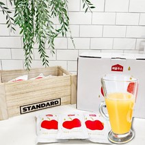 청송 사과즙 시나노골드 사과 주스 무농약 착즙, 부사 사과즙 50포 120ml
