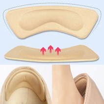 슈앤슈 뒷꿈치 보호 쿠션 패드 보호대, 블랙