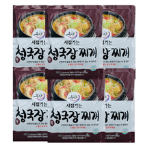 시집가는농산 시집가는청국장 350g x6개 즉석국 즉석탕, 6개