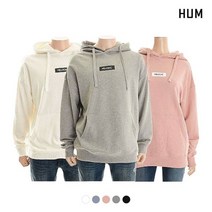 흄 유니 3단쭈리 오버핏 후드 티셔츠 FHMRCTH702P