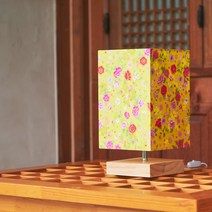 스탠드업 아롱별 한결 단스탠드 조명 전통 한옥 인테리어 무드등, [주백색] LED전구