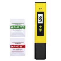 PH 미터 0.01 고정밀 수질 테스터 측정 범위 테스트 펜 수영장 수족관에 적합, 04 yellow
