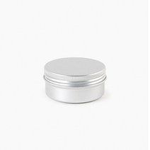 알루미늄 실버 틴 케이스(50ml) 공병.화장품용기.소분용기