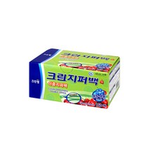 홈앤하우스 [크린랩] 이중지퍼백 18cmX20cm 150매(소), 단품없음