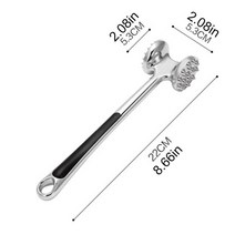 연육기 고기 돈가스 망치 주방 tenderize 스테이크 쇠 도구 tenderizer tenderizer 스테인레스 스틸 tenderizer 바늘, c