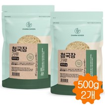 청국장 분말 국내산 대두 가루 발효 필수아미노산 500g 2봉지