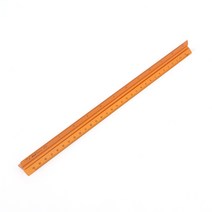 알루미늄 삼각 스케일자(30cm) (브론즈) 제도 저배율, 상세페이지 참조, 단품