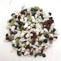 순둥이네화분 오색돌 1호(0.5~1cm) 2.8~3kg