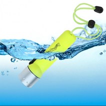 루멧 물놀이 손전등 방수랜턴 LED 수중후레쉬 스쿠버 다이 빙 물속조명 라이트 (28572EA), 1개