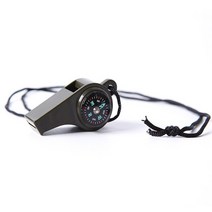 3 In 1 Compass 다기능 Carabiners 휴대용 열쇠 고리 야외 캠핑 등산 하이킹 미니 Carabiners 온도계 열쇠 고리, 3 in 1 휘파람, 3 in 1 휘파람