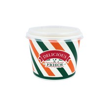 프리몰 1000cc 종이그릇 반투명뚜껑 세트 100개 라면용기 컵밥용기 분식용기