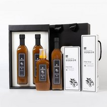 [천시원감]무농약 생강청 생강원액 선물세트 630g x 2병 명절선물, 상세페이지 참조, 상세페이지 참조