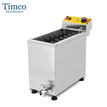 붕어빵기계 TIMCO 핫도그 메이커 기계 치즈 스틱 프라이 전기 25L 튀긴 옥수수 스토브 모짜렐라 와플 상업, [01] 110V, [01] 미국