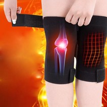 무릎마사지기 Aolikes 1 쌍 건강 관리 전기석 자체 가열 무릎 패드 자기 치료
