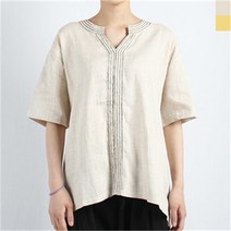 KPP 623 여자린넨반팔셔츠