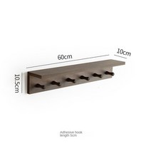 There is a small wooden frame on the wall flat partition in bedroom and kitchen, [03] l Laminate Hook a