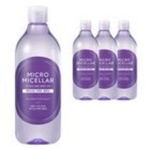 해피바스 마이크로 2.5 미셀라 오일 인 클렌징 워터, 400ml, 4개