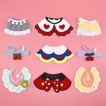 크림펫 강아지 케이프 고양이 넥카라 스카프 30종 반다나 빕, 1-7. 유치원-M, 1개