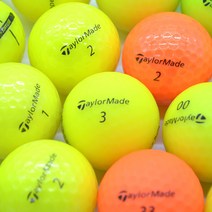 테일러메이드 컬러 A 등급 10알 라운딩용 로스트골프공