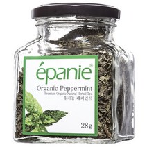 에빠니 유기농 허브병차, 유기농페퍼민트, 2개, 28g