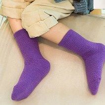 키즈 겨울 보온 수면양말 아기 유아양말 1족