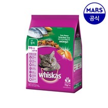 위스카스 포켓 참치 고양이 사료, 3kg, 1개