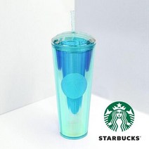 2021 북미 스타벅스 홀로그래픽 미러볼 에메랄드 벤티 콜드컵 710ml, 프리미엄 선물 박스 포장, 상세페이지 참조