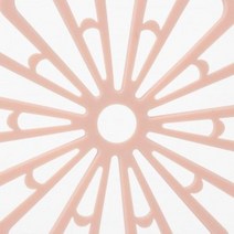ZIY516932플라워 코스터 실리콘 냄비받침대 컵 그릇 식기(핑크)