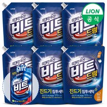 비트 드럼용 액상세제 리필, 2L, 6개
