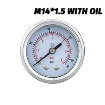 휠캡 tpms 젠더 자동차 휠 프로텍터 락볼트 Y50z 축 수압 게이지 스테인레스 스틸 쉘 스레드 연결 휴대용 진공 압력, 0-10Mpa+04