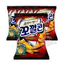 [기타브랜드] 롯데 꼬깔콘 매콤달콤 72g 5입, 옵션:5입
