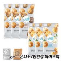 삼립 냉동 아이스 화이트슈(8개입)3봉 + 초코슈(8개입)3봉 +은나노or친환경아이스팩, 150g, 6개