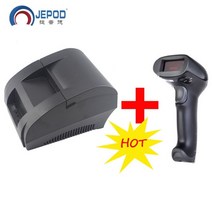 영수증사진기 포토프린터 사진 인쇄기 출력기 미니 - 검은색 열전사 영수증 프린터 포트, 5890k 추가 a1, 우리 플러그