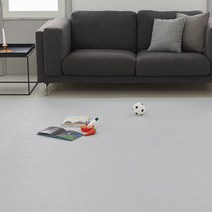 [위드매트] 층간소음방지 놀이방 PE퍼즐매트 4장 50x50x3cm, 마일드그레이, 100x100cm (1장)