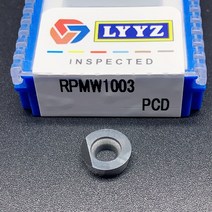 RPMW1003 PCD CBN 다이아몬드 큐빅 질화 붕소 플레이트 삽입 외부 선반 도구 블레이드 CNC 선반 도구, [01] 1PCS, [01] RPMW1003 CBN, 01 1PCS_01 RPMW1003 CBN