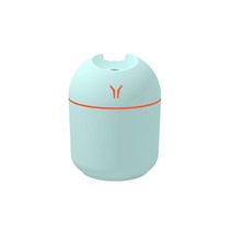 300ml 미니 가습기 초음파 아로마 에센셜 오일 디퓨저 자동 차단 USB 미스트 분무기 가정용 공기 라이트, 11 D-Blue-250ml