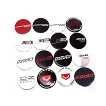 레이싱 휠캡 휠커버 SSR RAYS ADVAN WORKEMOTION VOSSEN VOLK OZ 휠 튜닝 액세서리, (17)WORK블랙 45