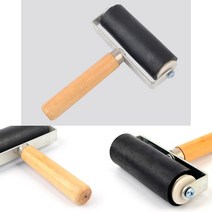 페인트브러쉬 판화용롤러 미술롤러 판화 작업 고무롤러, 10cm