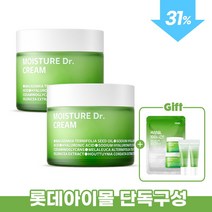 [아이소이_화장품] [롯데홈쇼핑단독]모이스춰 닥터 크림(장수진 수분크림) 70ml 더블세트, 상세 설명 참조