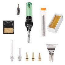 Welding Equipment 용접기 납땜기 인두기 11 pcs 가스 전기 용접 도구 무선 가스 납땜 인두 세트 도구