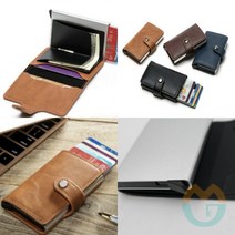 위센티브 원터치 슬라이드 카드지갑 학생카드지갑 신용카드지갑 특이한카드지갑