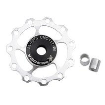 자전거롤러 MEROCA-자전거 뒷 변속기 자전거 롤러 들러 금속 베어링 11T MTB 로드 바이크 자키 휠 7/8, 13 Silver 11T