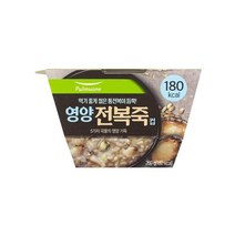 풀무원 식사대용 영양 전복죽_컵 1인 (260g) 아침 야식 환자식 부모님식사 혼밥 간단요리 다이어트, 15개