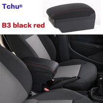 스파크 오디오 for chevrolet spark iii armrest box for, b3-블랙 레드 7 USB, 1개