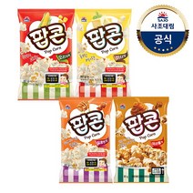 [사조대림] 사조 팝콘 80g x 10개 4종 택1 /전자렌지용/간식, 선택:오리지널x5+달콤한맛x5 {E}
