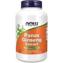 나우푸드 파낙스 진생 500mg 캡슐, 250개입 × 2개